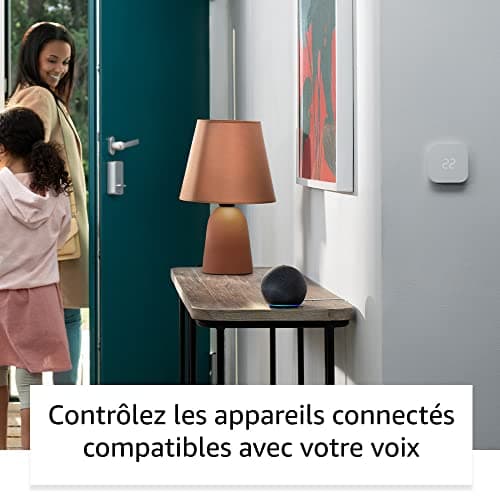 Echo Dot (Nouvelle génération) | Enceinte connectée Bluetooth et Wi-Fi à son puissant avec Alexa | Blanc