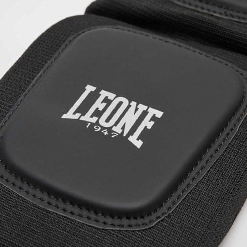 LEONE 1947 Protections de Tibias pour MMA - Taille XL - Plaques Rigides Légères