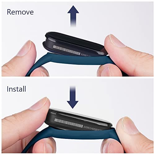 Bracelet Xiaomi Mi Band 5/Xiaomi Mi Band 6/7/4/3 en Nylon Tricoté Extensibles, Acier Inoxydable pour Accessoires