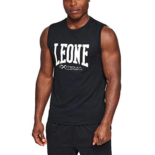 LEONE 1947 Sweatshirt à Capuche Homme pour Sport Très Respirant 100% Coton Couchette Quick Dry