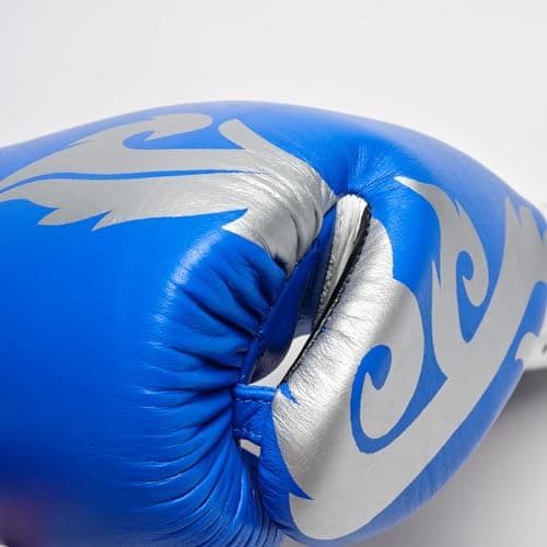 Leone 1947 Gants Boxe Thai en Cuir pour Entraîneurs - Modèle GN114, Protection Élevée, Respirant