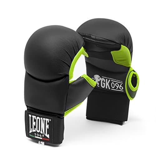 Gants de boxe Leone Rouge Entraînements Boxe/Karaté-Boxing-Gloves Fonctionnels et Protection Optimal