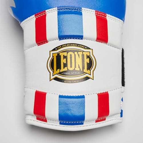 Leone 1947 Gants Boxe Thai en Cuir pour Entraîneurs - Modèle GN114, Protection Élevée, Respirant