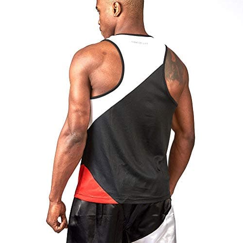 LEONE 1947 Fighter Life Débardeur de Boxe Mixte Pour Hommes Entraînements Intensifs Ergonomiques Doux