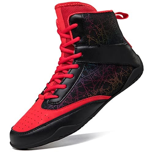 BLBK Chaussures d'haltérophilie haute performance pour homme adapté au gym — Rot9876