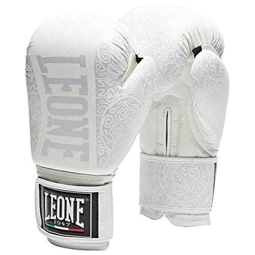 Leone 1947 Gants de Boxe Maori en Cuir PU Haut de Gamme pour Entraînement Professionnel