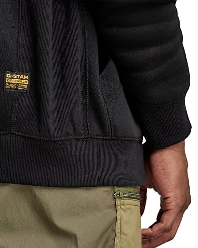 G-STAR RAW Homme Sweatshirt à Capuche Premium - Confort Élevé, Style Urbain, 100% Coton Bio