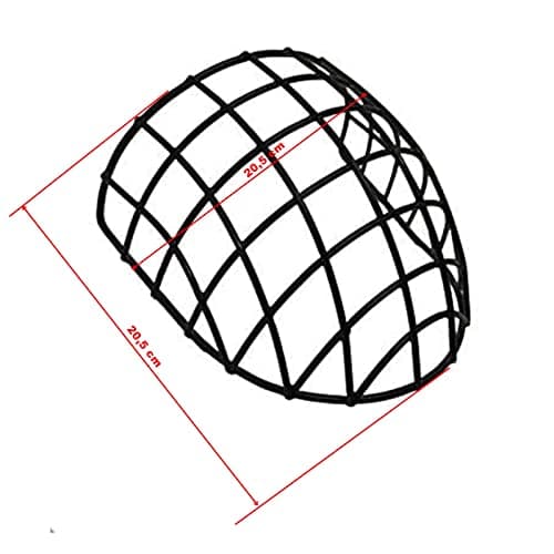 mmasport Visière de protection amovible pour casque de boxe MMA - Protection face aux coups, Comfortable à Porter, Ideal