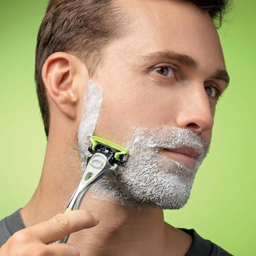 Wilkinson Lames de Rasoir Hydro 5 Sensitive pour Peau Sensible - 4 Pièces (Faible Irritation, Longue Durée, Recommandé p