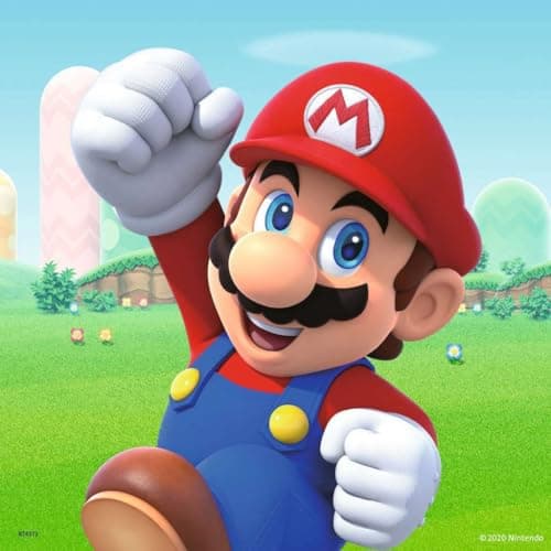 Ravensburger - Puzzle Enfant Super Mario - Puzzles 3x49 p - Dès 5 Ans - FSC The Forest Stewardship Council