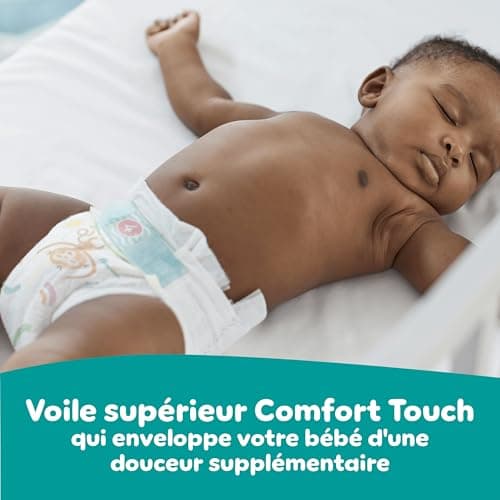 Pampers Baby-Dry Taille 5, 174 Couches, 11-16kg, 100% Sans Fuites avec Poche Stop & Protect, Pack 1 Mois, OEKO-TEX STAND