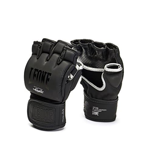 LEONE 1947 Gants MMA Noir Adulte Unisexe Usage combat L GP105
