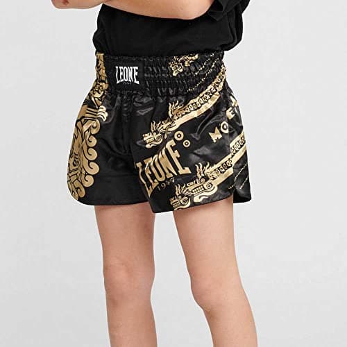 **LEONE 1947 Short Noir/Or Taille XL - Pantalon de sport élégant et confortable**