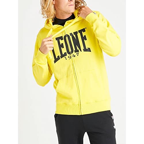LEONE 1947 Maillot de survêtement Homme sans couture respirant pour fitness taille haute modèle slim