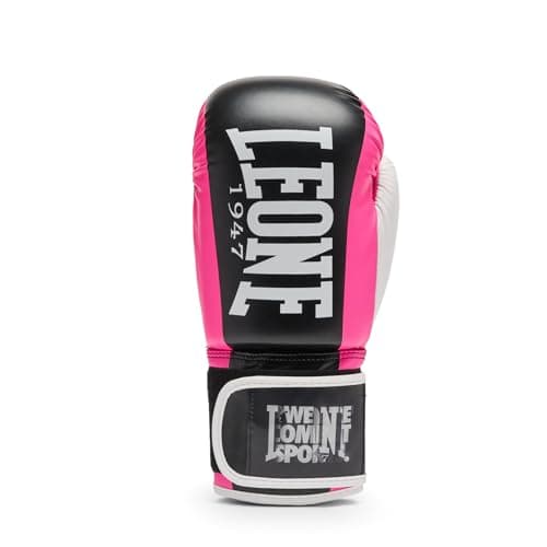 Leone Gants Boxe GN333 Noir pour Combattants de Boxe (10 Paires) - Ergonomiques et Durables - Idéaux pour Entraînements