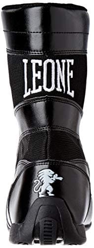 Bottes de boxe LEONE 1947 Mixte Légende Noir 41 EU Sergent Militaire ÉlevéesCombat Performances Envol Élégance