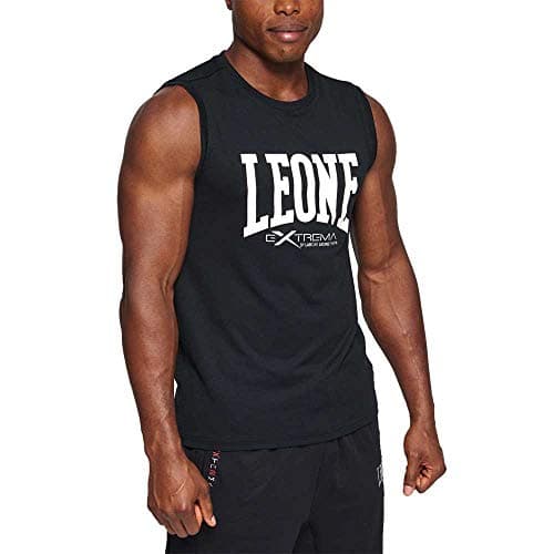 LEONE 1947 Sweatshirt à Capuche Homme pour Sport Très Respirant 100% Coton Couchette Quick Dry