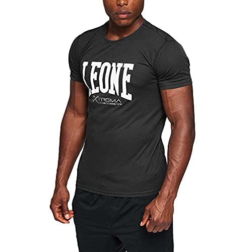 LEONE 1947 T-Shirt Logo Mixte - Confortable, 100% Coton, Mode Femme-Homme