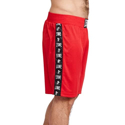 LEONE 1947 Short Boxer Rouge Mixte Polyester Stretch Comfortable Mixte