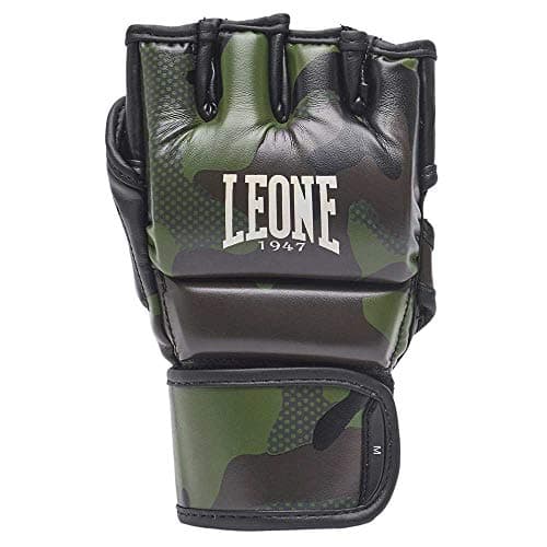 Gants MMA LEONE 1947 Camouflage Vert Professionnels Boxe Selena GP120