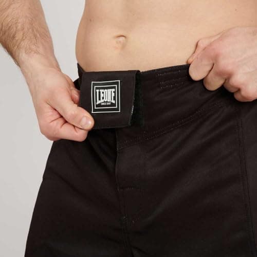 LEONE 1947 Shorts de boxe pour homme Coupe droite Genou Élastique 100% Coton Léger Comforable Mode Performance