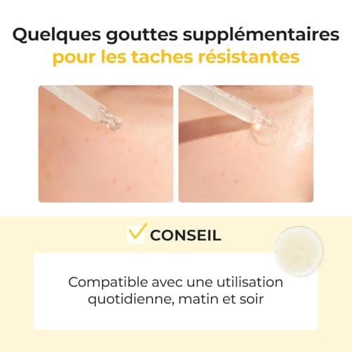 numbuzin N°5 Sérum | Sérum Vitamin Concentrated | 30 ml | Cible l'hyperpigmentation, taches brunes et teint irrégulier |