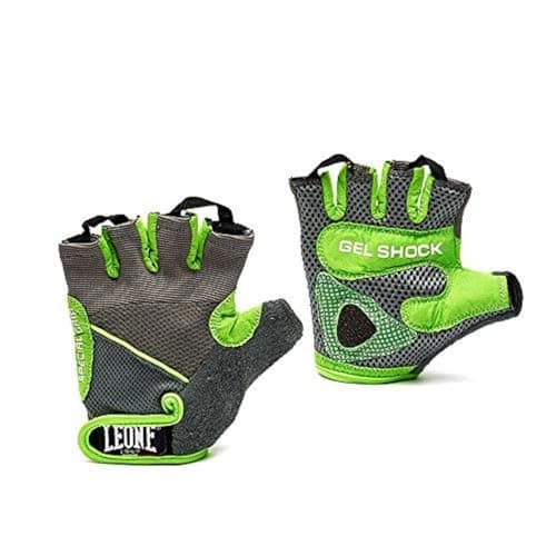 LEONE 1947 Gants de Gymnastique pour Adultes Unisexes, Amortissement Avancé et Compresseion, idéal pour le Fitness et Yo — light grey