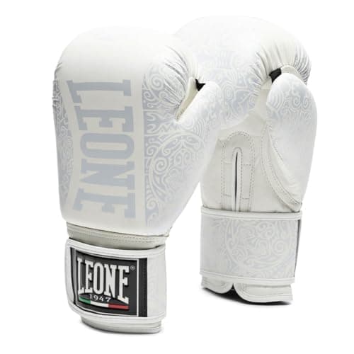 Leone 1947 Gants de Boxe Maori Étendus pour Combattants professionnels et amateurs lors des entraînements et combats, of — bianco