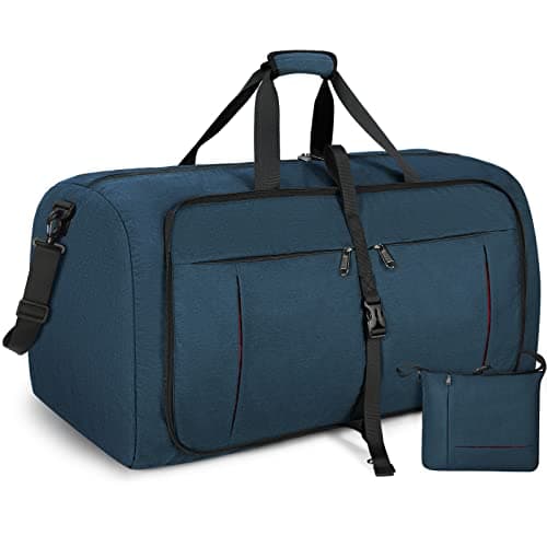 Sac de Voyage Imperméable NUBILY 65L Bleu Maternité Weekend