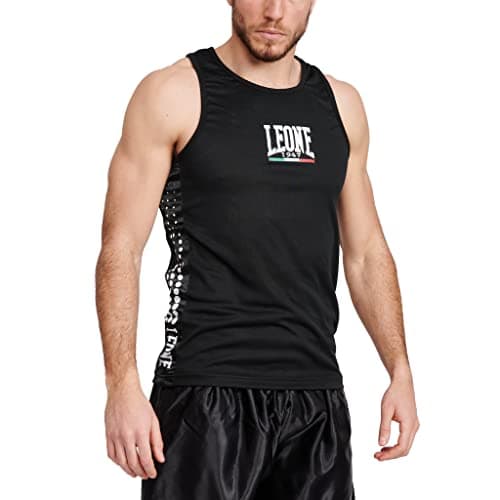 LEONE 1947 Gilet de Boxe Homme Respirant en PVC Durable pour Novices et Compétition 100% Secure