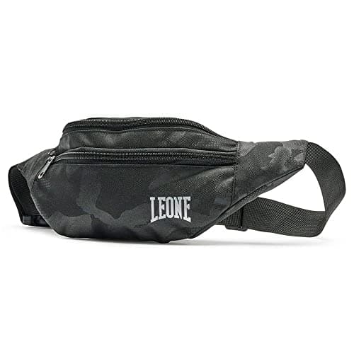 LEONE 1947 Pochette Camoblack Adulte Unisexe Noir Sac à Main Étui Cuir Étanche AC973