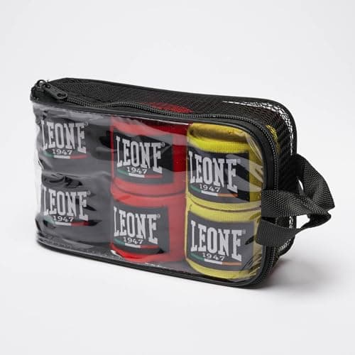 Leone 1947 Pansements Médicaux Adulte Adaptables à Tous Types de Plaies Stérilisés 10 Pièces — rouge/noir/jaune