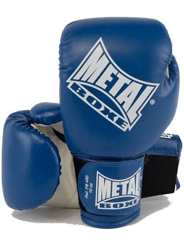 Gants de boxe initiationMetal boxe — Bleu