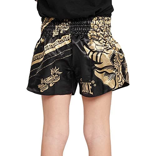 **LEONE 1947 Short Noir/Or Taille XL - Pantalon de sport élégant et confortable**