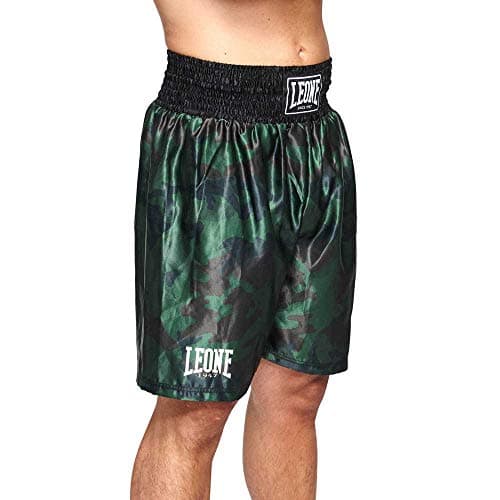 LEONE 1947 Short de boxe Camo Vert Sportifs Combattants