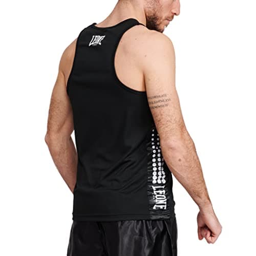 LEONE 1947 Gilet de Boxe Homme Respirant en PVC Durable pour Novices et Compétition 100% Secure