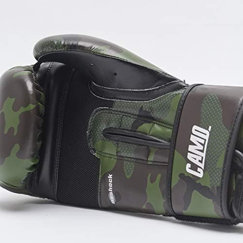 LEONE 1947 Gants de Boxe Camo Unisexe Adulte - Léger Anti-Slip pour Training & Combat