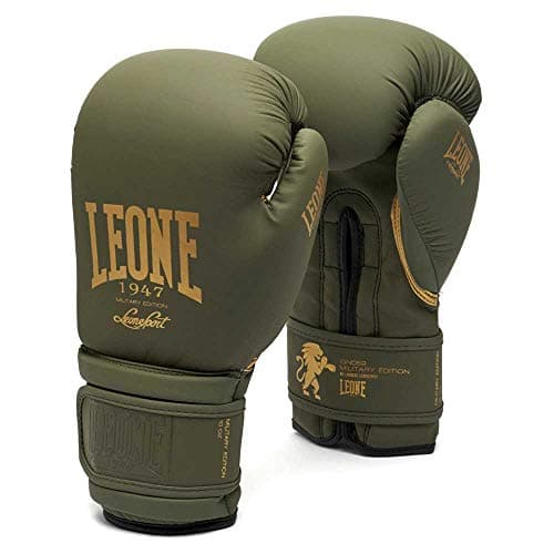 GANTS DE BOXE LEONE 1947 GN059 MIXTE ADULTES Fonctionnels et Durables pour Combats et Entraînement