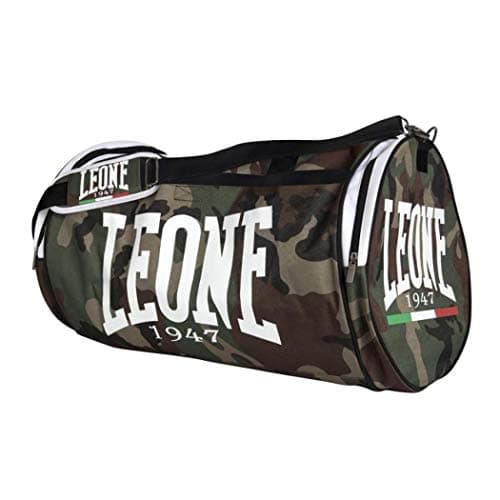 LEONE 1947 Sac de Sport Camouflage Unisex - Sac Militaire Résistant pour Adultes, Sac de Randonnée Multifonction