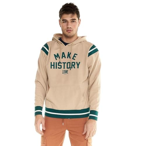 LEONE 1947 - Capuchon rétro pour homme | Chic et confortable, parfait pour l'hiver | Taille S-M-L-XL-XXL — Racine de Gingembre (163)