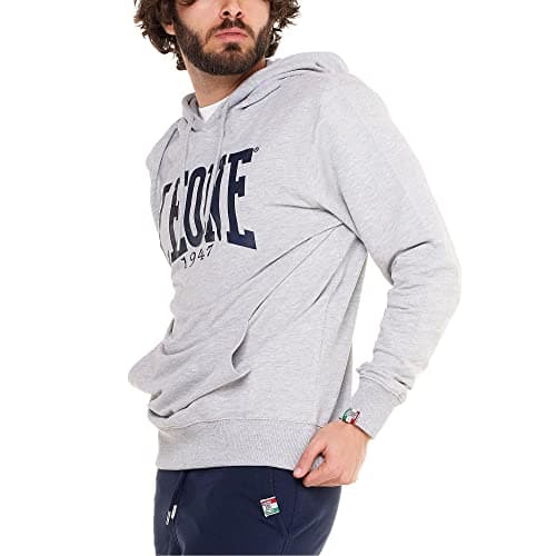 LEONE 1947 Sweat à Capuche Homme pour la Rue Élégant Never Out Stock