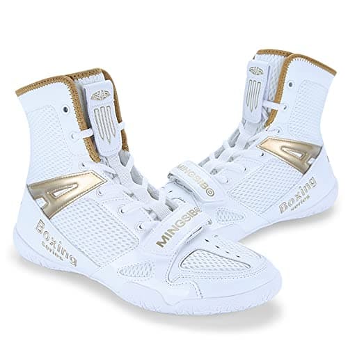 Youngtie Chaussures de Boxe pour Hommes Chaussures de Lutte Professionnelles Chaussures de Sport