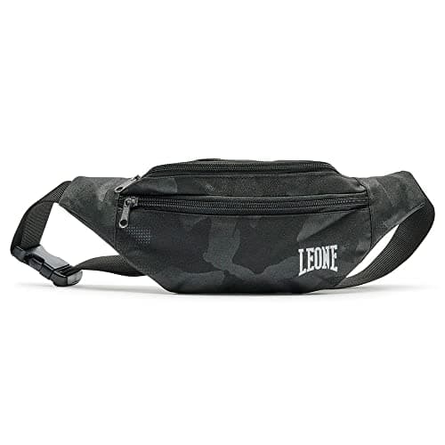 LEONE 1947 Pochette Camoblack Adulte Unisexe Noir Sac à Main Étui Cuir Étanche AC973