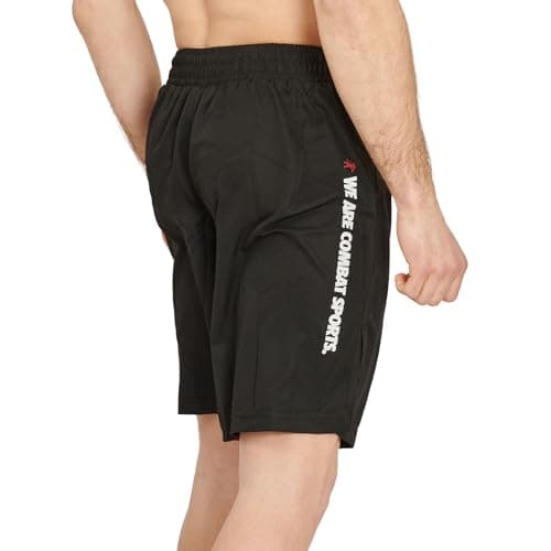 Pantaloncino MMA LEONE 1947 Mixte pour Formation - Fonctionnel et Comfortable - Tailles Hommes et Femmes