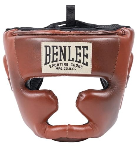 Casque de protection Benlee en cuir de qualité supérieure + Protection optimale + Adultes + Travail + Durabilité élevée
