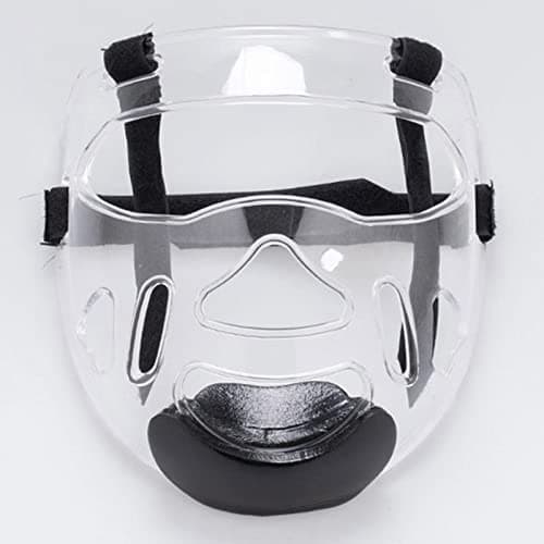 Casque Boxe Taekwondo pour Adultes - Protection Faciale Détachable, Bouclier Sécurisé, Sports Combat