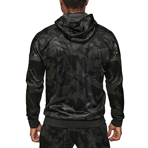 LEONE 1947 Sweatshirt Camo Black Mixte - Chaude et Confortable - Hiver Été