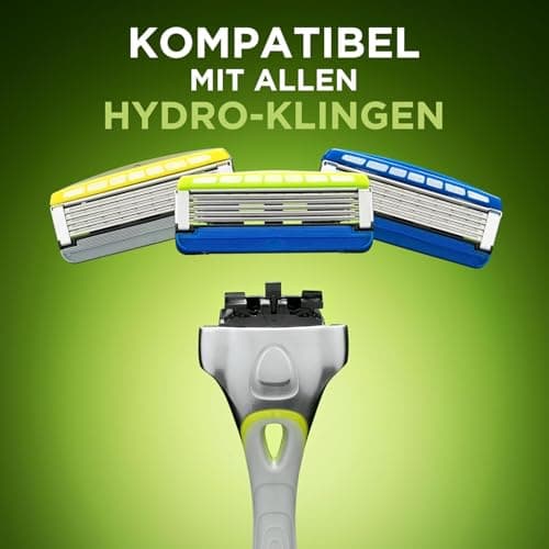 Wilkinson Lames de Rasoir Hydro 5 Sensitive pour Peau Sensible - 4 Pièces (Faible Irritation, Longue Durée, Recommandé p