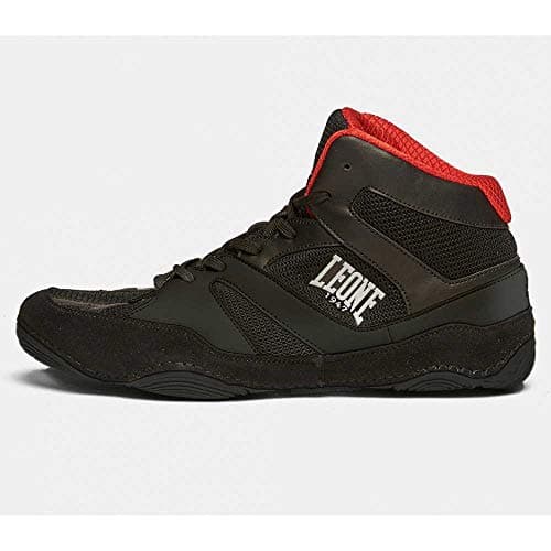 LEONE 1947 Chaussures DE Combat Luchador pour Hommes Entraînements Intensifs et Combats Virtuels Tech-Fit Équipement