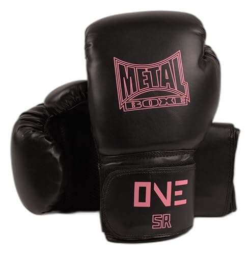 Gants de Boxe en Cuir Anti-Shock pour Débutants 12 oz - Gants de Boxe de Qualité pour Entraînement au Gym